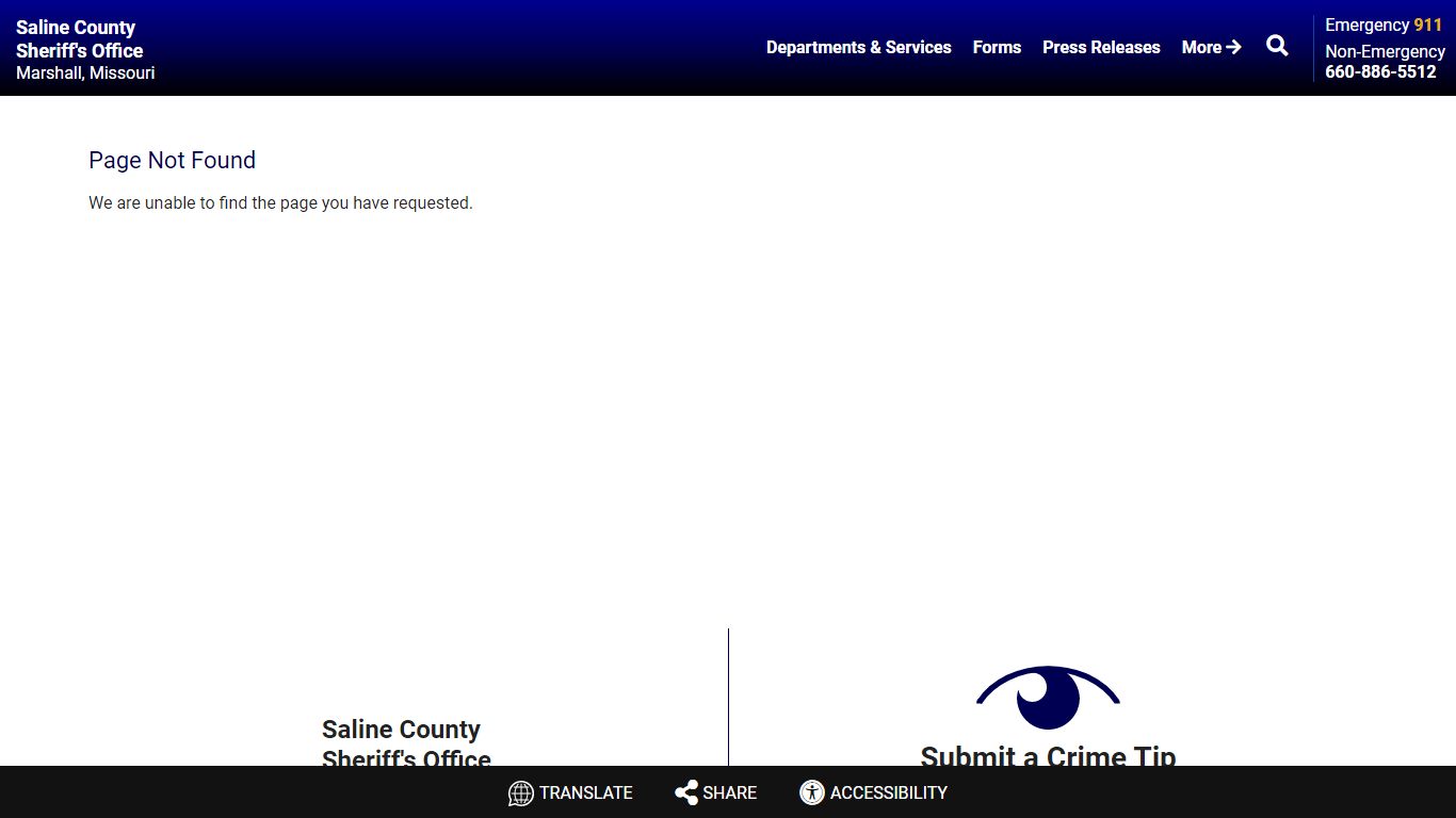 Jail - Saline County Sheriff
