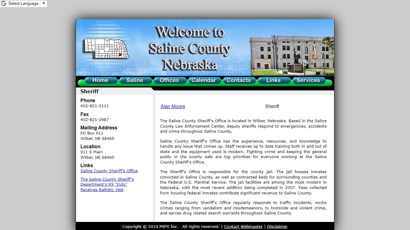 Saline County Sheriff